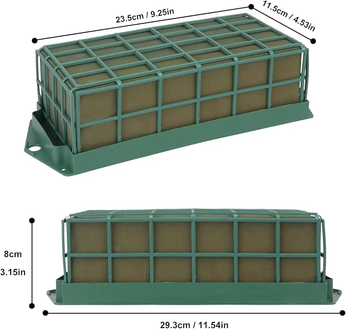 6 Pack Floral Foam Cage, Premium Floral Cage Foam Box - Image 2