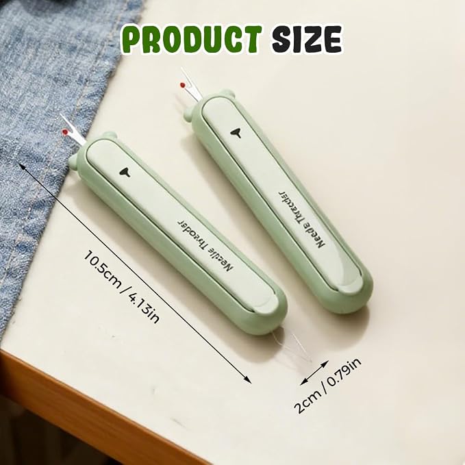 2 in 1 Needle Threader and Seam Ripper, 2025 New Automatic Threader - Image 7
