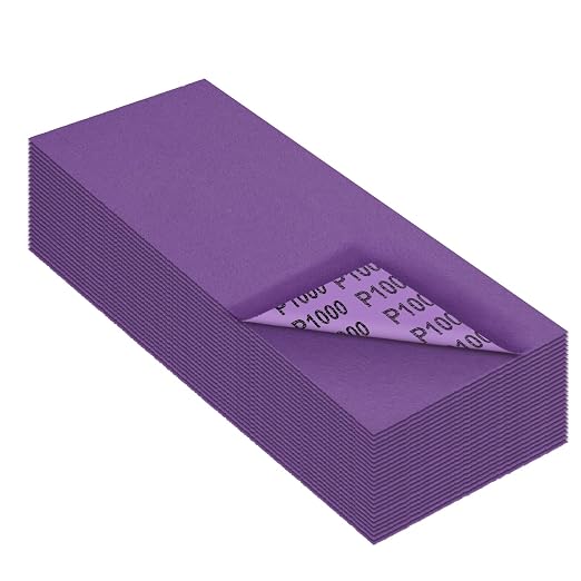 Sandpaper 1000 Grit, Wet Dry Sanding Sheets, High Performance Ceramic Abrasive by MAXMAN