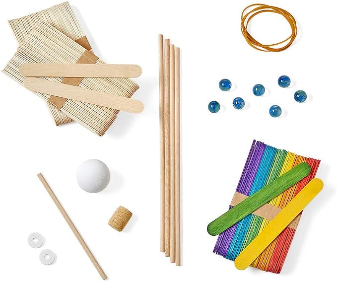 Learning Resources Craft Stick Creations 10 Science Experiments, Activity Book - Image 5