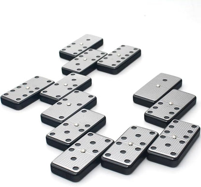 Bucher&Rossini Metal Surface Dominoes Set Double 6 - Image 6