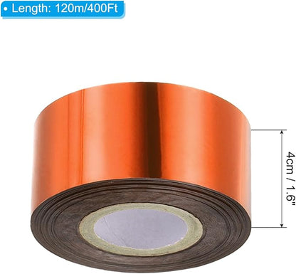PATIKIL 1.6"x400Ft Hot Stamping Foil Paper, Heat Transfer Hot Stamping Paper - Image 2