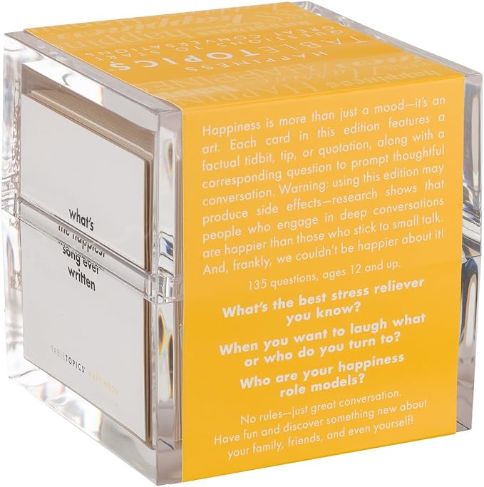 TableTopics Happiness Question Card Game - Image 4