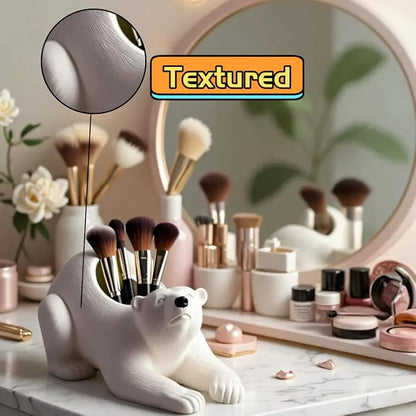 Animal Resin Molds Silicone 3D Cute Polar Bear Epoxy Resin Plaster Candle - Image 6