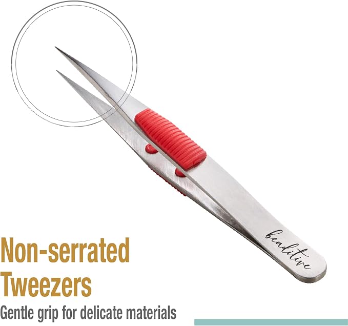 Beaditive High Precision Heavy-Duty Tweezers - Image 5