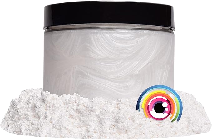 Eye Candy Pigments Premium White Mica Powder - Image 4