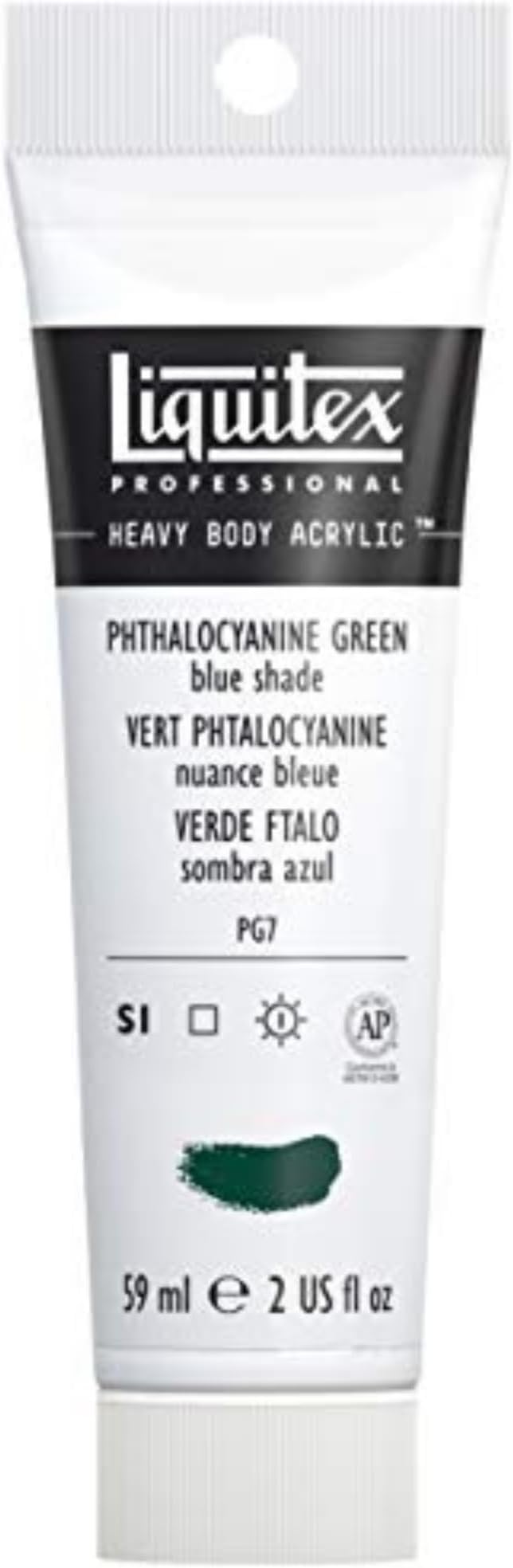 Liquitex Professional Heavy Body Acrylic Paint, 2-oz Tube, Phthalocyanine Green by Liquitex