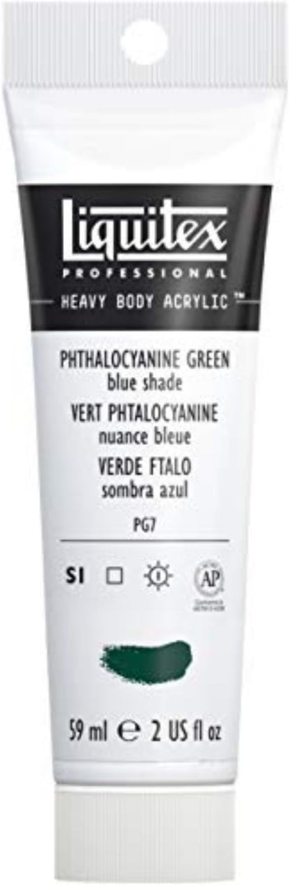 Liquitex Professional Heavy Body Acrylic Paint, 2-oz Tube, Phthalocyanine Green by Liquitex