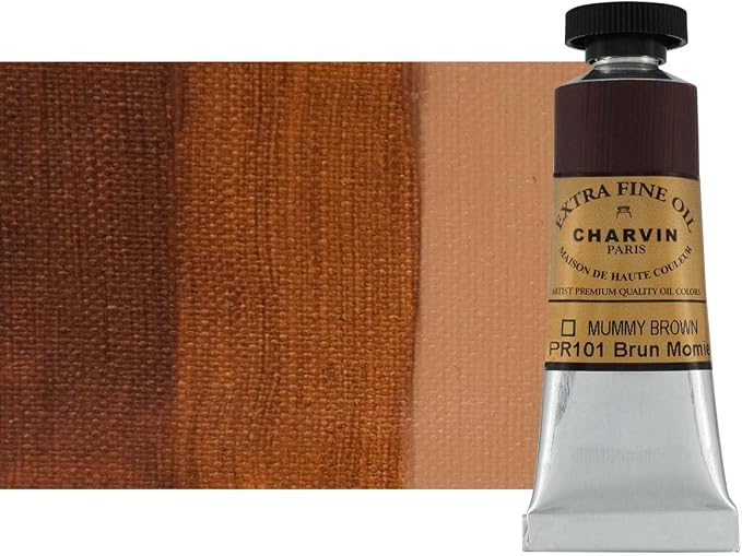 Charvin Extra Fine Oil Paint, Mummy Brown 20 ml by Unknown
