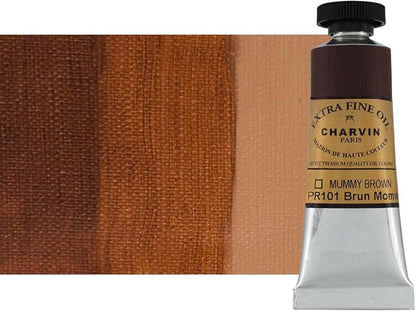 Charvin Extra Fine Oil Paint, Mummy Brown 20 ml by Unknown