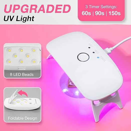 YIEHO 300g UV Resin Kit with Light and Molds, Upgraded Crystal Clear Hard UV - Image 4