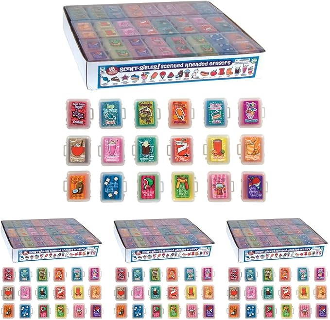 Raymond Geddes Scent-Sibles Scented Erasers by RaymondGeddesCompanyInc