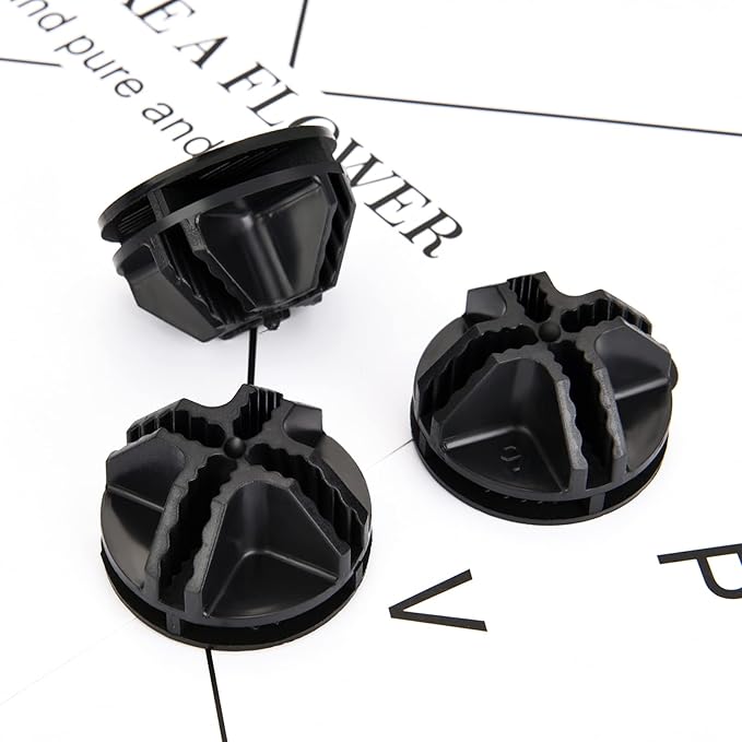 48 Pieces Cube Connectors Plastic Storage Wire Cube Organizer ABS Connectors - Image 3
