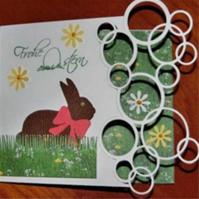 Mvchifay Cutting Dies Happy Birthday Metal Stencils Scrapbooking Tool DIY - Image 3