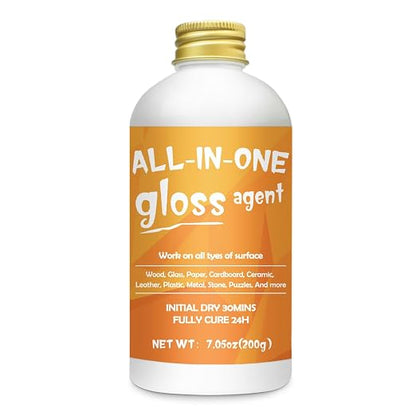 Crafts Sealer Gloss Finish, 200ml All Purpose Craft Glue, and Finish, All in by 1DFAUL