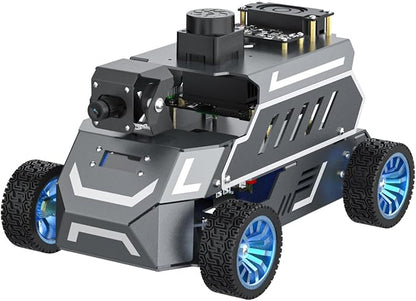 Yahboom ROS2 Robot Car with Ackerman Steering Chassis, TOF LiDAR, AI Visual by Yahboom