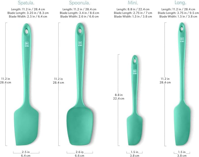 DI ORO Silicone Spatula Set - Image 5