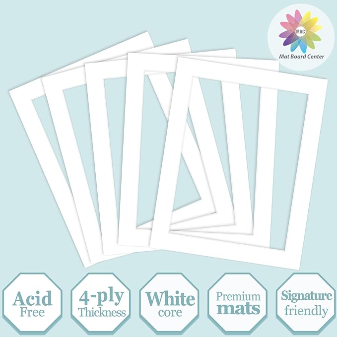 MBC Mat Board Center, 5 Pack 11X14 - Image 2