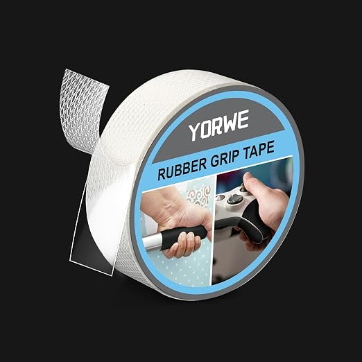 Rubber Grip Tape, Ultra-Thin Strong Adhesive Anti-Slip Waterproof Heat by Yorwe