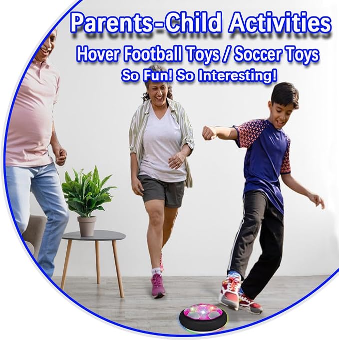 VNVDFLM Hover Soccer Ball Toys for Boys, LED Light Soccer Balls - Image 7