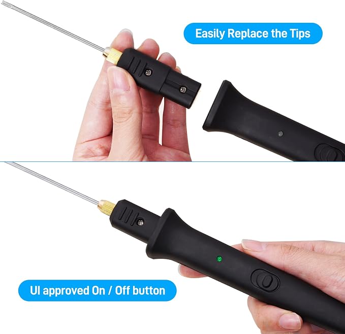 Hot Wire Foam Cutter, 4 in 1 Electric Hot Knife Foam Cutting Tool, 100-240v / - Image 4