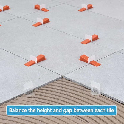 400 Pcs Reusable Tile Leveling System Wedges Suitable - Image 4