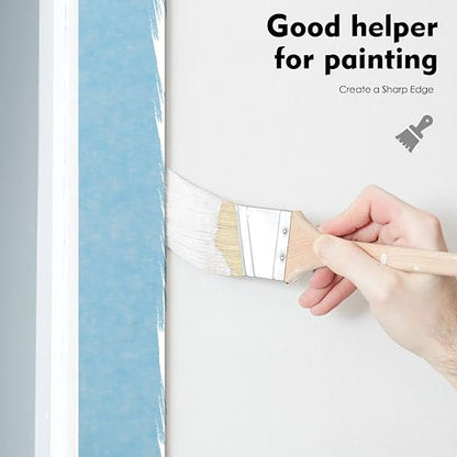 Light Blue Painters Tape, 1 inch x 60 Yards - Image 6
