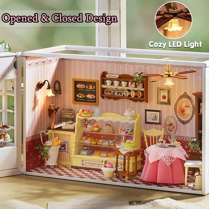 TuKIIE DIY Miniature Dollhouse Kit - Image 3