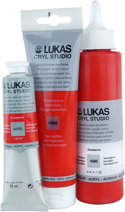 Lukas Cryl Studio 250ml Acrylic Paint - Image 4