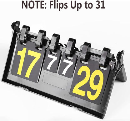 Portable Digital Scoreboard, Ping Pong Score Keeper Scoreboard - Image 6