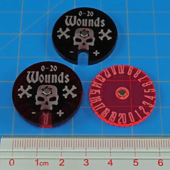 LITKO Wound Dials Wound Dials | Health Tracker | Life Counter | Tabletop Games - Image 2