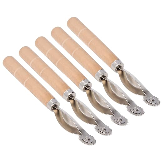 Oumefar 5Pcs Tracing Wheel Paper Perforator Tracing Wheel Serrated Tracing - Image 9