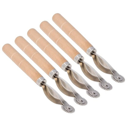 Oumefar 5Pcs Tracing Wheel Paper Perforator Tracing Wheel Serrated Tracing - Image 9
