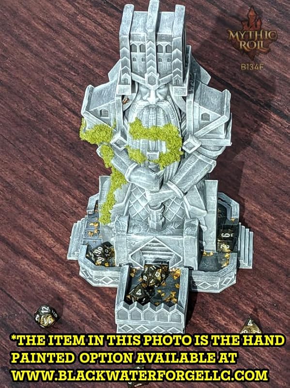 Dwarven 3D Printed Dice Tower - Image 3