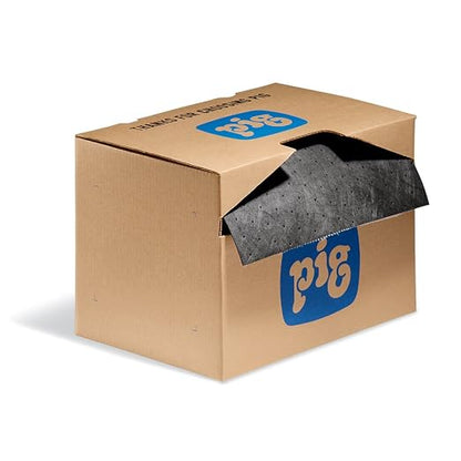 PIG Absorbent Mat Roll in a Dispenser Box by | 15" x 150' Oil Absorbent Mat by NewPig