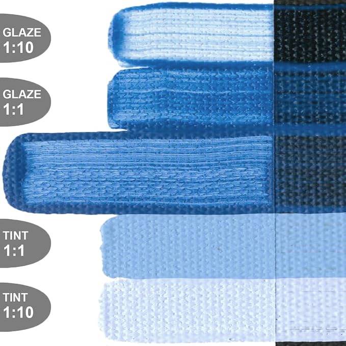 OPEN Slow-Drying Acrylics by GOLDEN, Cerulean Blue Chromium, 5 fl oz. tube - Image 5