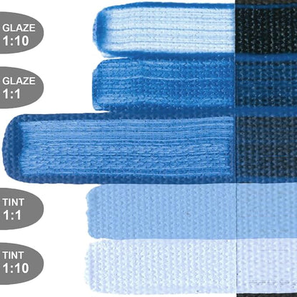 OPEN Slow-Drying Acrylics by GOLDEN, Cerulean Blue Chromium, 5 fl oz. tube - Image 5