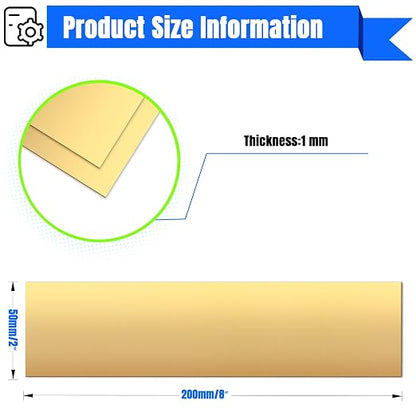 Brass Sheet, 99.9% Pure Brass Plates - Image 2