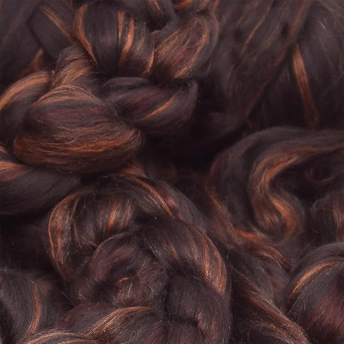 Merino Silk Luxe Tonal Designer Blend. Superfine Merino, Mulberry Silk - Image 6