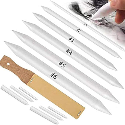 N NOROCME 12 PCS Blending Stumps and Tortillions Paper Art Blenders by N+NOROCME