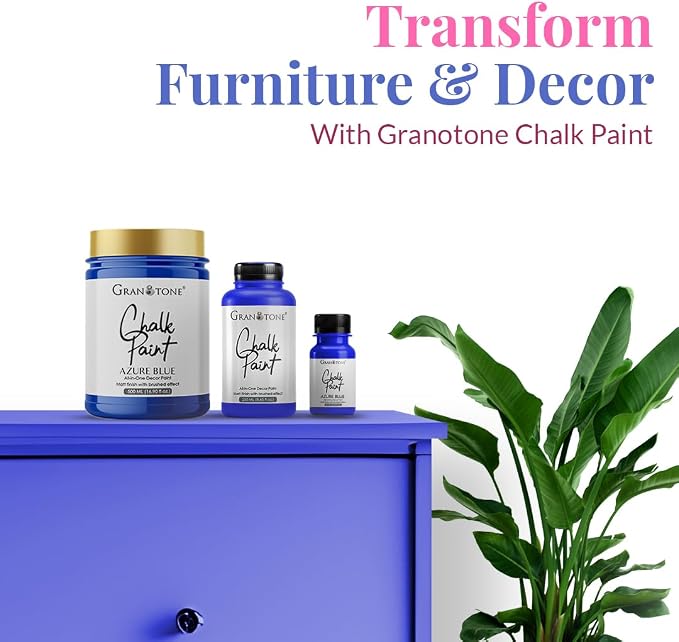 GRANOTONE Chalk Paint for Furniture, Matt-Finish Water-Based Acrylic Paint for - Image 2