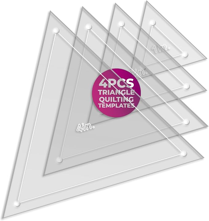 Quilting Acrylic Template Set | Precision Tools by LaserThing