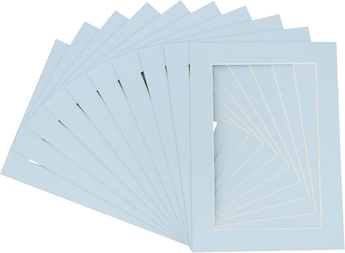 5x7 Mat for 8.5x11 Frame by Poster+Palooza