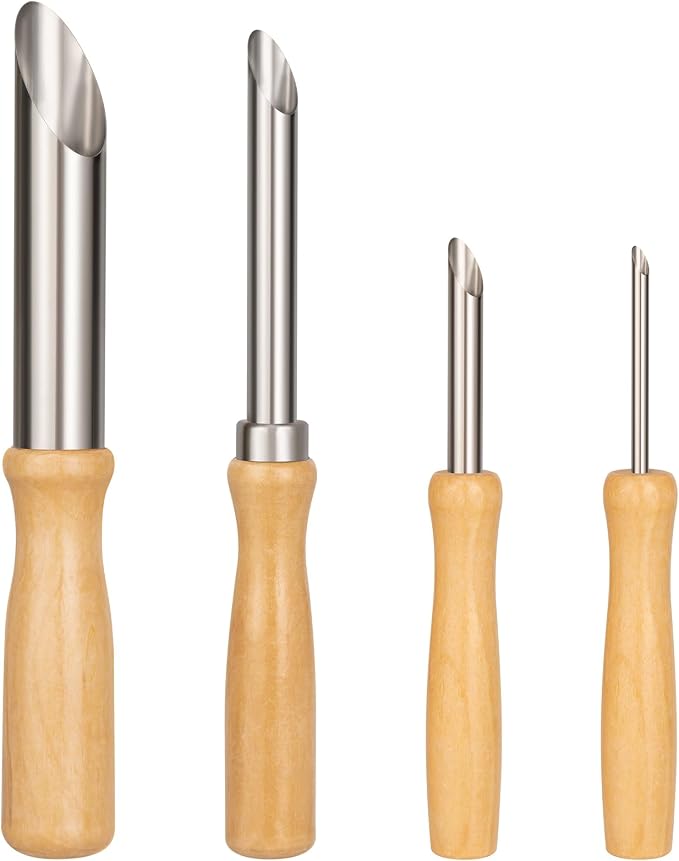 Amrules Clay Tools Kit, Wooden Handle and Stainless Steel Sculpting Tools Kit by Amrules