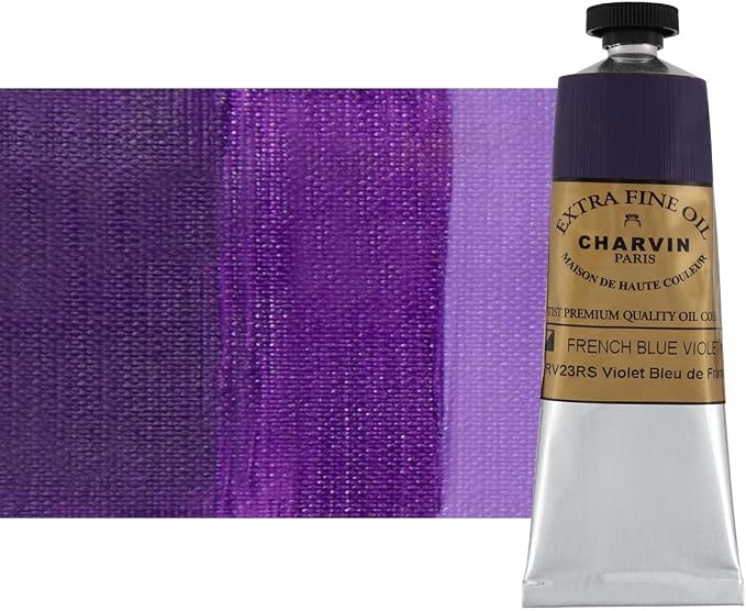 Charvin Extra Fine Oil Paint, French Blue Violet 60 mL by Unknown
