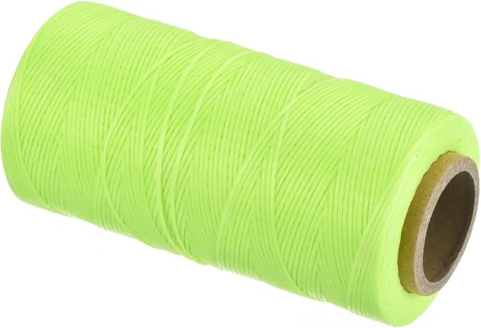 MECCANIXITY Waxed Thread, 284 Yard 0.8mm 150D Flat Wax Thread Polyester Waxed by MECCANIXITY