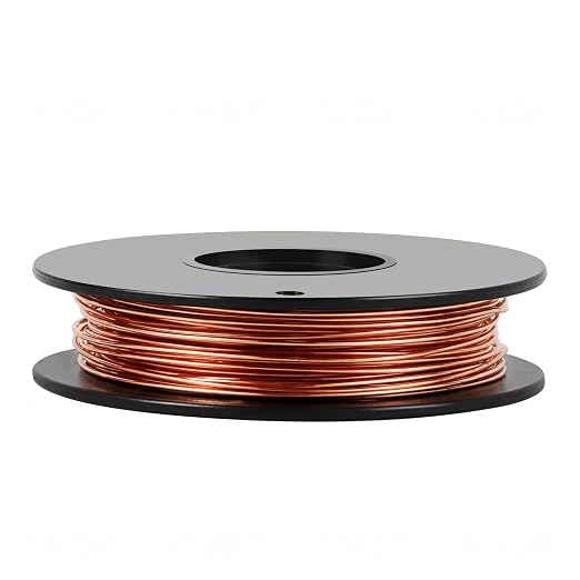 22 Gauge 183 Feet 5 oz 99.9% Dead Soft Copper Wire by ichenbao