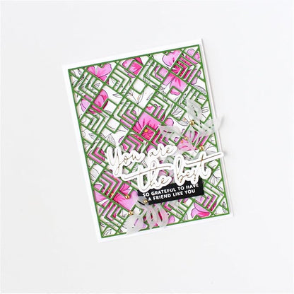 Cutting Dies Metal Stencils Scrapbooking Tools Flowers Lace Frame DIY Embossing - Image 2