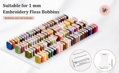 2 Pack PVC Foam Board Inserts for Drawer, Embroidery Floss Storage - Image 3