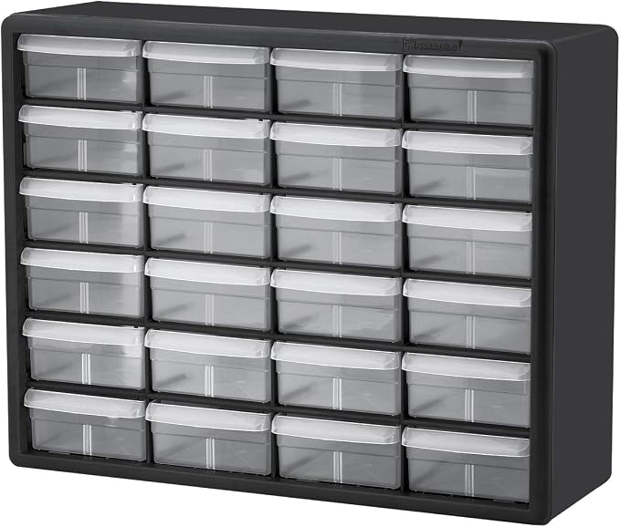 Akro-Mils 24 Drawer Hardware, Craft and Office Supply Storage Cabinet Bundle - Image 6